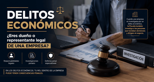 Delitos económicos: riesgos para dueños y representantes legales