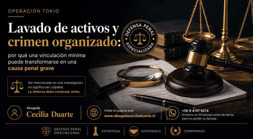 Operación Tokio, lavado de activos y crimen organizado: por qué una vinculación mínima puede transformarse en una causa penal grave