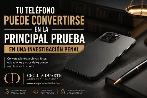 Tu teléfono puede convertirse en una de las principales pruebas de una investigación penal
